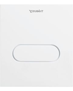 Duravit DuraSystem flush plate WD5004011000 13 x 15 cm, plastic, white, for urinal