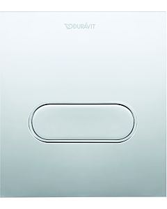 Duravit DuraSystem flush plate WD5004021000 13 x 15 cm, plastic, high-gloss chrome, for urinal