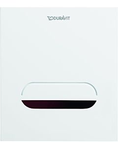 Duravit DuraSystem Betätigungsplatte WD5007013000 13 x 15 cm, Netz, für Urinal, Zinkdruckguss, weiß