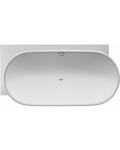 Duravit Luv bathtub 700431000000000 185 x 95 x 46 cm, left, paneling and frame, 2 back rests, white