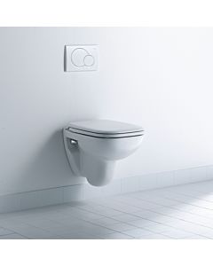 Duravit D-Code Wand Tiefspül WC  2211092000 weiß, HygieneGlaze, Compact