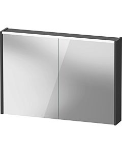 Duravit D-Code armoire à glace DC7107049490000 1000x700x148, Graphit Matt , prise, éclairage LED
