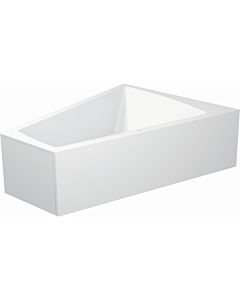 Duravit baignoire Paiova 700269000000000 avec revêtement et structure en acrylique moulé, blanc
