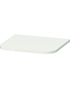 Duravit Happy D.2 plaque de recouvrement HP030002222 40,3 x 36,4 cm, pour les armoires semi-hautes, blanc haute brillance