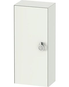 Duravit White Tulip half-height cabinet WT1323L3636 40 x 24 cm, white silk 2000 , match1 door on the left with handle, 2 glass shelves