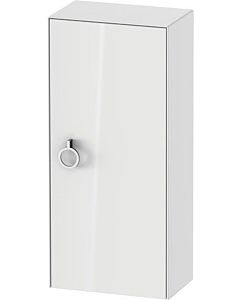 Duravit White Tulip half tall cabinet WT1323R8585 40 x 24 cm, Weiß Hochglanz , 2000 door on the right with handle, 2 glass shelves
