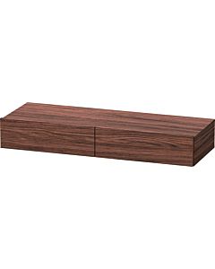Duravit DuraStyle drawer shelf DS827102121 120 x 44 cm, 2 drawers, dark walnut, with console support