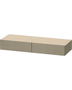 Duravit DuraStyle drawer shelf DS827107575 120 x 44 cm, 2 drawers, linen, with console support