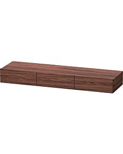 Duravit DuraStyle drawer shelf DS827202121 150 x 44 cm, 3 drawers, dark walnut, with console support