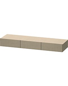 Duravit DuraStyle drawer shelf DS827207575 150 x 44 cm, 3 drawers, linen, with console support