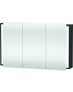Duravit Ketho mirror cabinet KT753304949 120x18x75cm, 3 mirror doors, graphite matt