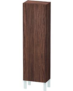 L-Cube Duravit high cabinet LC1168R2121 40x24.3x132cm, door on the right, dark walnut