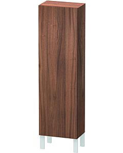 L-Cube Duravit tall cabinet LC1168R7979 40x24.3x132cm, door on the right, natural walnut