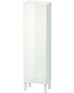 L-Cube Duravit tall cabinet LC1168R8585 40x24.3x132cm, door on the right, white high gloss