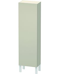 L-Cube Duravit tall cabinet LC1168R9191 40x24.3x132cm, door on the right, matt taupe