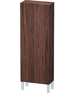 L-Cube Duravit tall cabinet LC1169L2121 50x24.3x132cm, door on the left, dark walnut