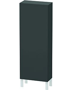 L-Cube Duravit height cabinet LC1169R4949 50x24.3x132cm, door on the right, matt graphite