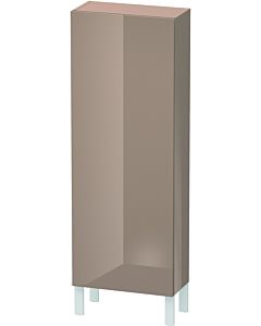 L-Cube Duravit high cabinet LC1169R8686 50x24.3x132cm, door on the right, cappuccino high gloss