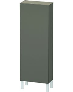 L-Cube Duravit tall cabinet LC1169R9090 50x24.3x132cm, door on the right, flannel gray silk matt