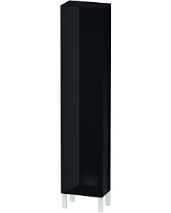 Duravit L-Cube LC1170R4040 40x24,3x176cm, porte à droite, noir brillant