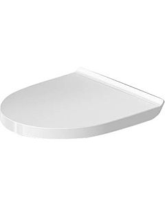 Duravit no. 2000 WC seat 0026110000 without soft close, stainless steel hinges, white