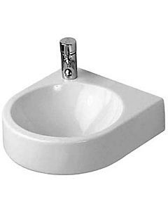Duravit Architec Handwaschbecken 0766350008 ohne Überlauf, Hahnloch rechts, weiss
