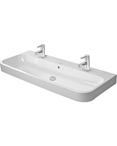 Duravit Happy D.2 Möbel Waschtisch 23181200261 1200 mm, 2 Hahnlöcher, weiss, wondergliss