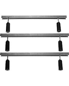 Duravit base 790158000000000 with side length over 150 cm, for shower trays, 3 pieces, chrome