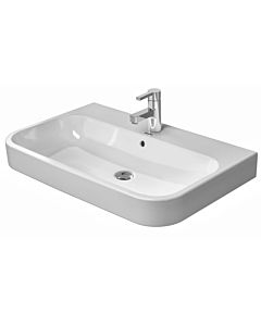Duravit Happy D.2 Meuble pour lavabo 2318800000 80 x 50,5 cm, blanc, 1 trou pour robinet