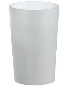 Emco Classic Ersatzglas 041500090 satiniert, für WC-Bürstengarnitur