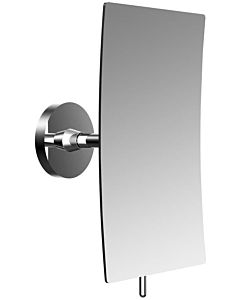 Emco Round adhesive wall mirror 109400137 132x208mm, square, 3-fold, chrome