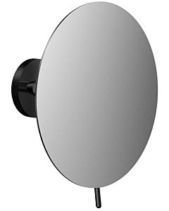 Emco Round adhesive wall mirror 109413338 Ø 200 mm, round, 3-fold, black