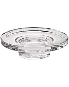 Emco Mundo soap dish 123000090 crystal glass clear, for soap holder