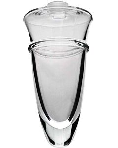 Emco Flüssigseifenbehälter 192100090 Kristallglas klar, ohne Pumpe