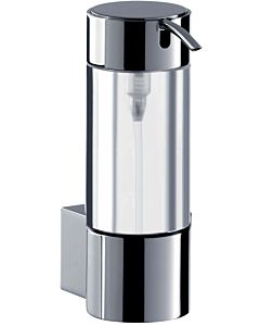 Emco Flüssigseifenspender System 2, chrom 35210010 Wandmodell, Kristallglasbehälter, Metallpumpe