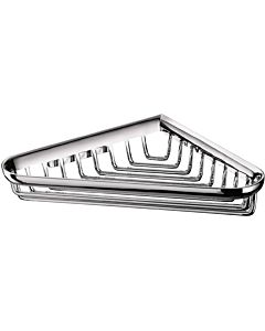 Emco System 2 corner sponge basket 354500102 chrome, with concealed wall mounting, removable