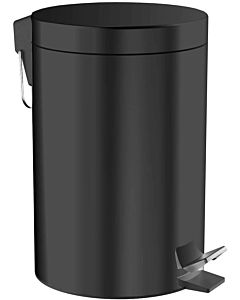 Emco System 2 poubelle 355313300 noir, avec couvercle, 5 l, vertical
