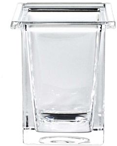 Emco Vara Mundspülglas 422000090 für Glashalter, chrom