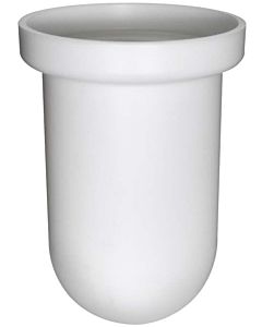 Emco Rondo Ersatzglas 501500091 Kunststoff weiß, für WC-Bürstengarnitur