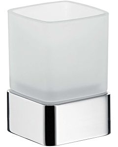 Emco Loft Glashalter Standmodell 052000101 chrom, Kristallglas satiniert