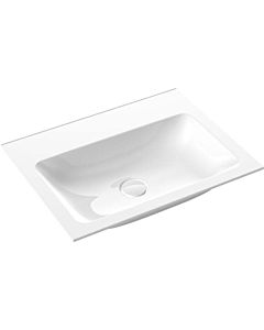 Emco Asis lavabo invité en fonte minérale 957711462 blanc , Ø 600 mm, sans trop-plein, avec 2 trous pour robinetterie