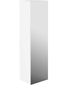 armoire haute Emco evo 957950401 1500mm, avec double porte miroir, blanc brillant / miroir