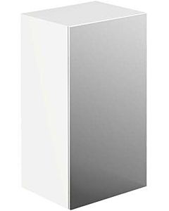 Emco evo armoire mi-haute 957950403 750mm, avec double porte miroir, blanc brillant / miroir