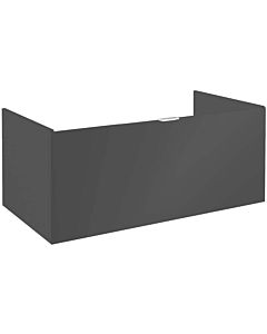 Emco Waschtisch-Unterschrank 958327520 schwarz, 100,8 x 44 x 52,1 cm, Auszug