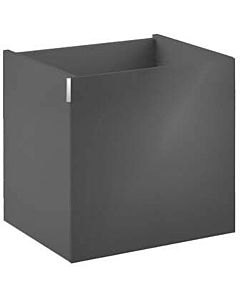 Emco lavabo 958327525 noir, 39,6 x 39,2 x 32 cm, poignée de porte à gauche