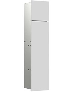 Emco Asis Pure module WC encastré 975551300 170x730mm, charnière à gauche, blanc alpin