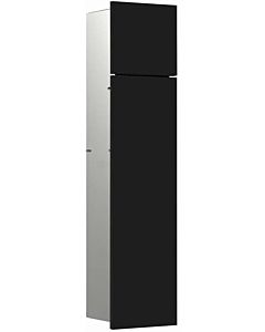 Emco Asis Pure module WC encastré 975551401 170x730mm, butée à droite, noir mat