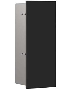 Emco Asis Pure Unterputz-Toilettenbürsten-Modul 975551404 170x435mm, Anschlag links, schwarz matt