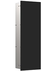 Emco Asis Plus flush-mounted cabinet module 975551406 250x730mm, hinged left, matt black