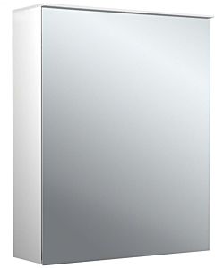 Emco pure 2 design surface-mounted illuminated mirror cabinet 979705401 600x711mm, LED, with light sail, aluminium